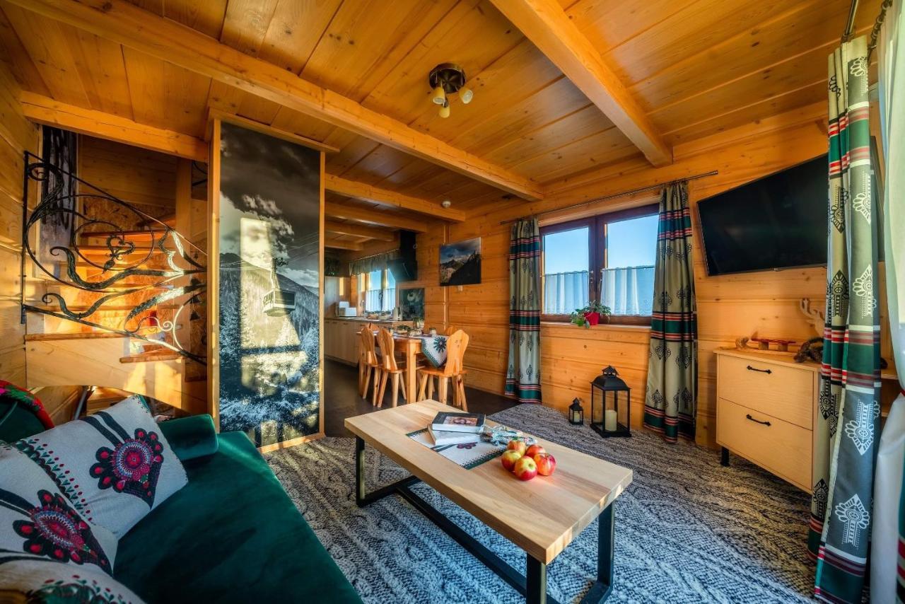 Domki Widokowe Wooden Luxury Chalet & Jacuzzi Zab Exterior foto