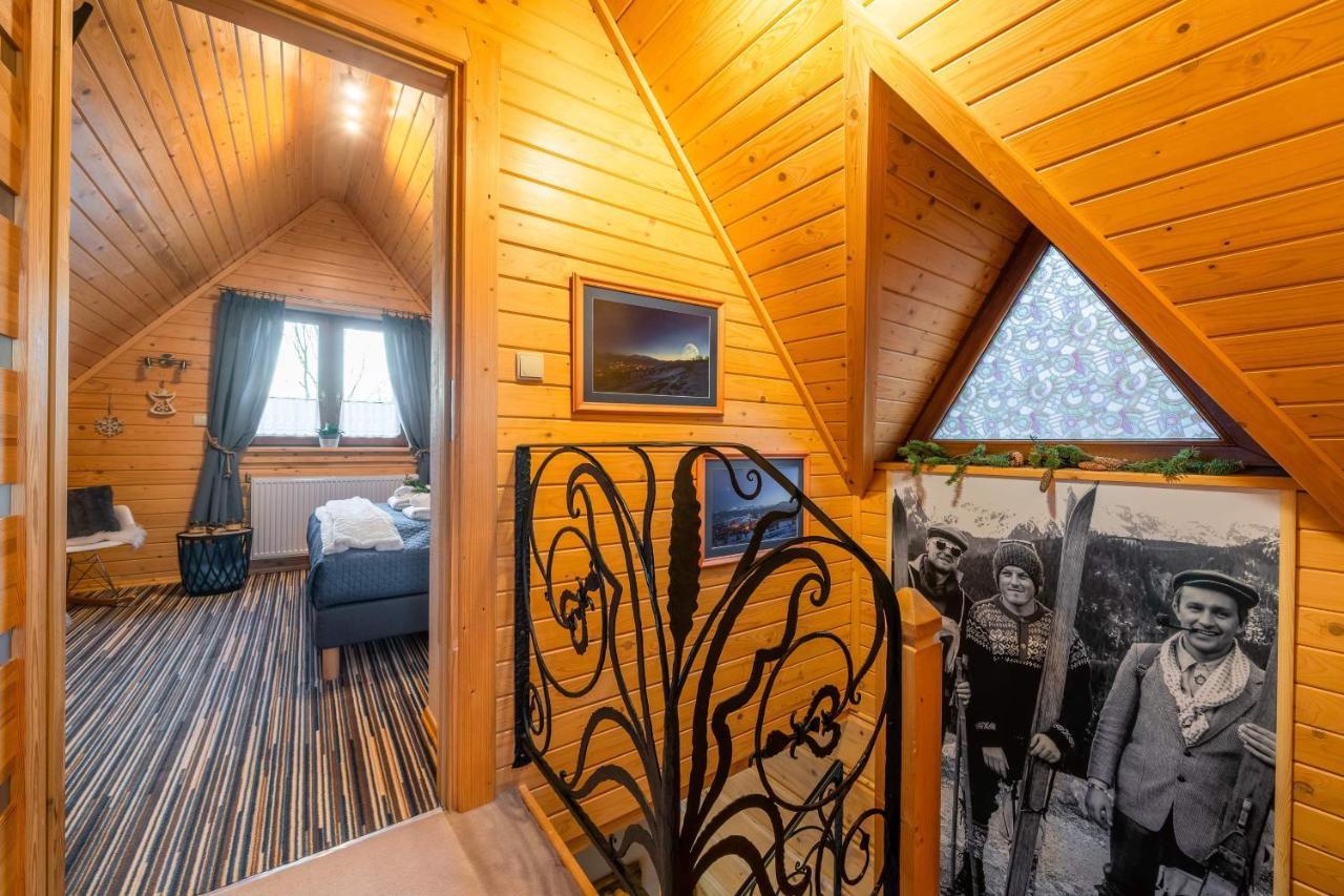 Domki Widokowe Wooden Luxury Chalet & Jacuzzi Zab Exterior foto
